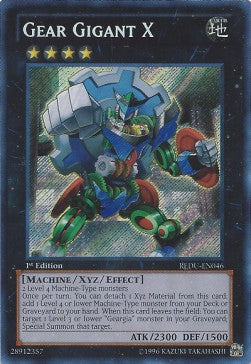 Gear Gigant X REDU-FR046 Secret Rare Französisch