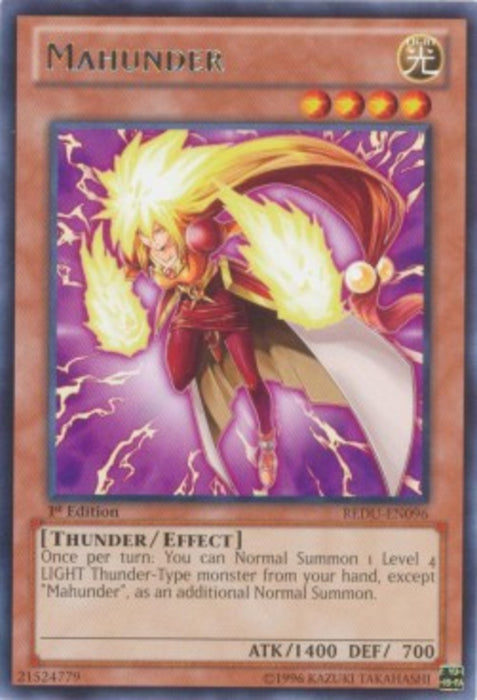 Mahunder REDU-EN096 Rare Englisch