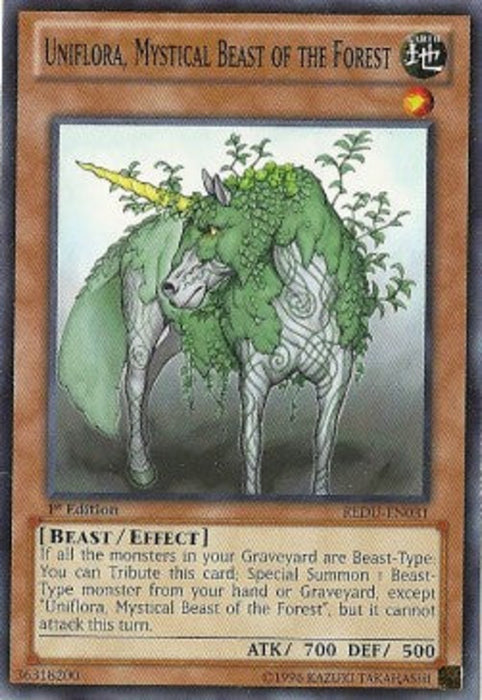 Uniflora, Mystical Beast of the Forest REDU-EN031 Common Englisch