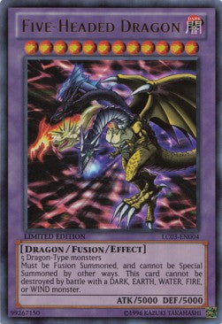 Five-Headed Dragon LC03-EN004 Ultra Rare Englisch