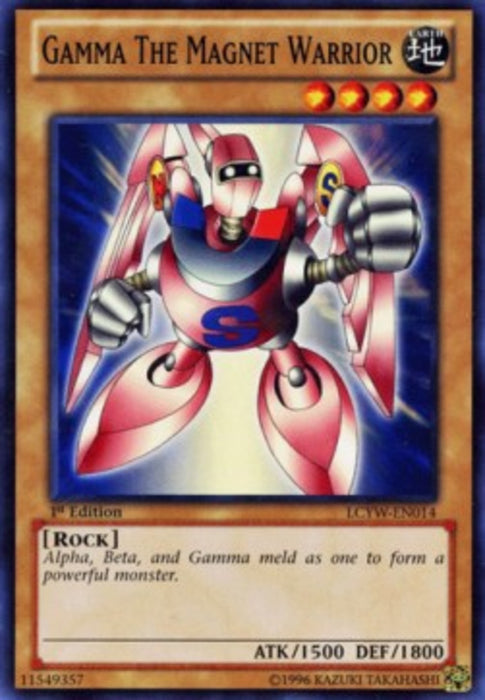 Gamma The Magnet Warrior LCYW-EN014 Common Englisch