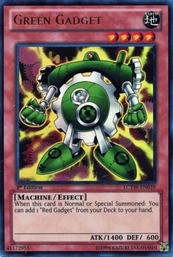 Green Gadget LCYW-EN039 Ultra Rare Englisch