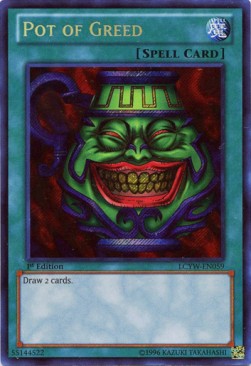 Pot of Greed LCYW-EN059 Secret Rare Englisch