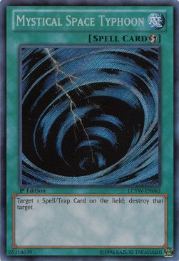 Mystical Space Typhoon LCYW-EN062 Secret Rare Englisch