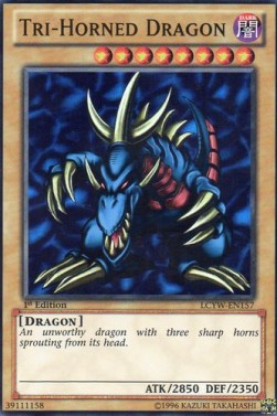 Tri-Horned Dragon LCYW-EN157 Super Rare Englisch