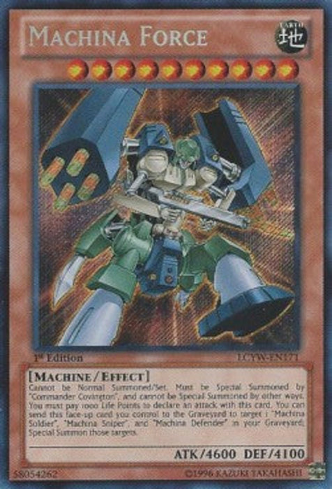 Machina Force LCYW-EN171 Secret Rare Englisch