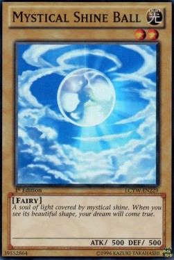 Mystical Shine Ball LCYW-EN229 Super Rare Amerikanisch
