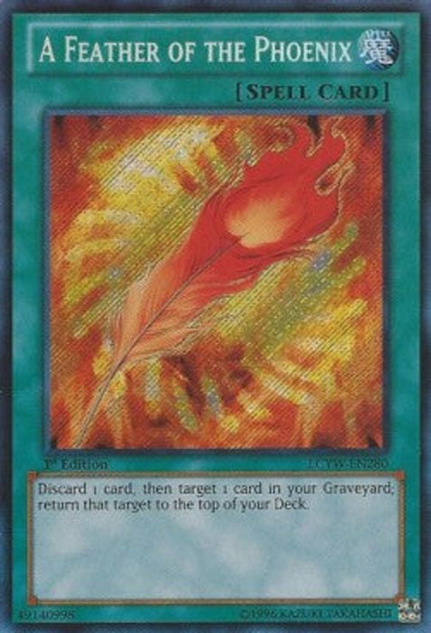A Feather of the Phoenix LCYW-EN280 Secret Rare Englisch