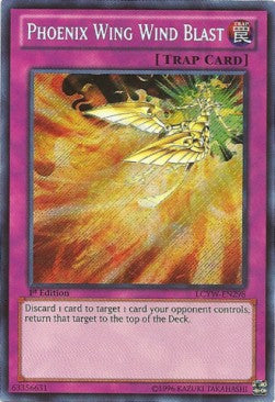 Phoenix Wing Wind Blast LCYW-EN298 Secret Rare Englisch