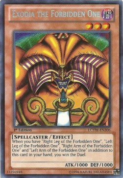 Exodia the Forbidden One LCYW-EN306 Secret Rare Amerikanisch