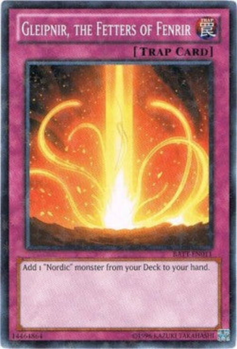 Gleipnir, the Fetters of Fenrir BATT-EN011 Starfoil Rare Englisch
