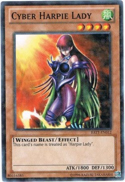 Cyber Harpie Lady BATT-EN012 Starfoil Rare Englisch