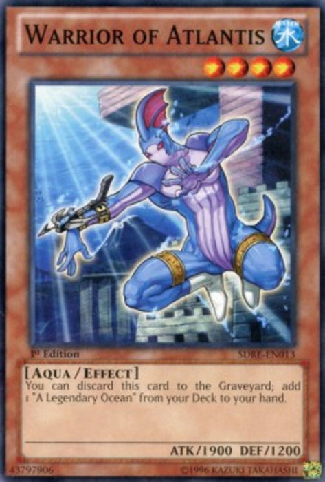Warrior of Atlantis SDRE-EN013 Common Englisch
