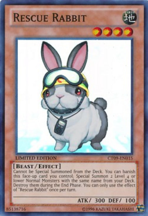 Rescue Rabbit CT09-EN015 Super Rare Englisch