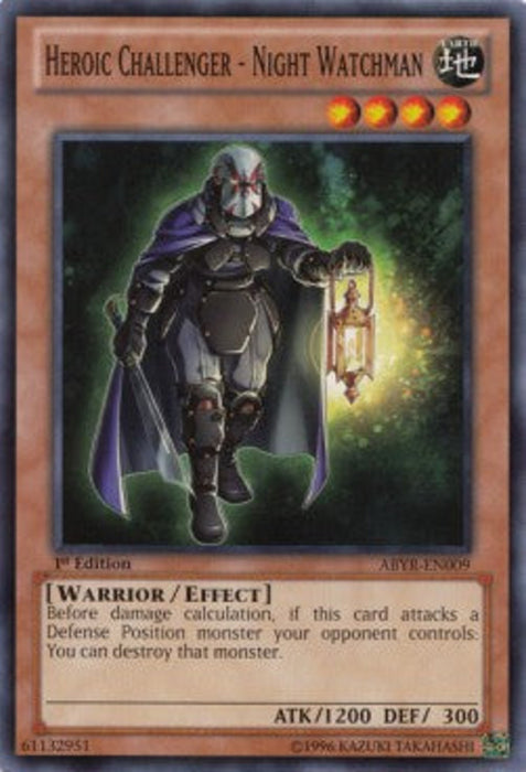 Heroic Challenger - Night Watchman ABYR-EN009 Common Englisch