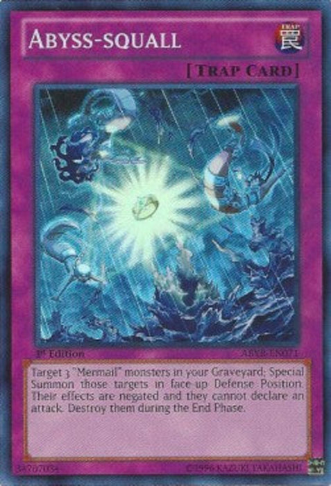 Abyss-squall ABYR-EN071 Super Rare Englisch