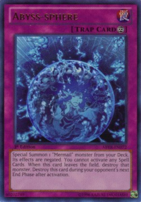 Abyss-sphere (V.1) ABYR-EN072 Ultra Rare Englisch