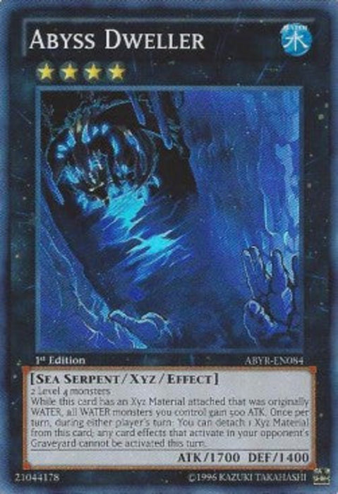 Abyss Dweller ABYR-EN084 Super Rare Englisch