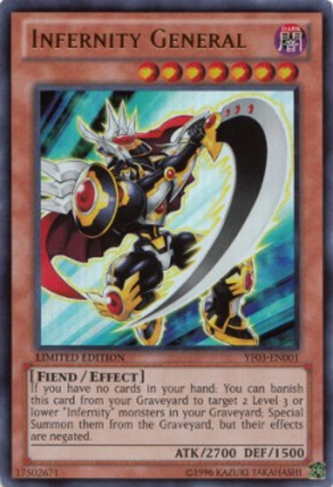 Infernity General YF0X-EN03-001 Ultra Rare Englisch