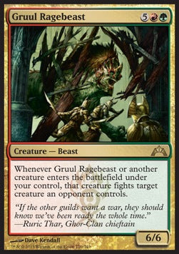 Gruul Ragebeast GTC-170 Rare Englisch