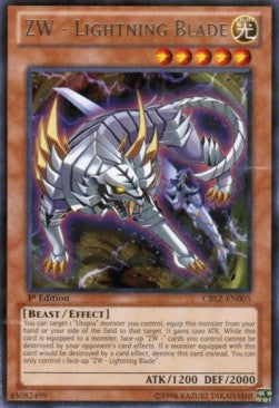 ZW - Lightning Blade CBLZ-EN005 Rare Englisch