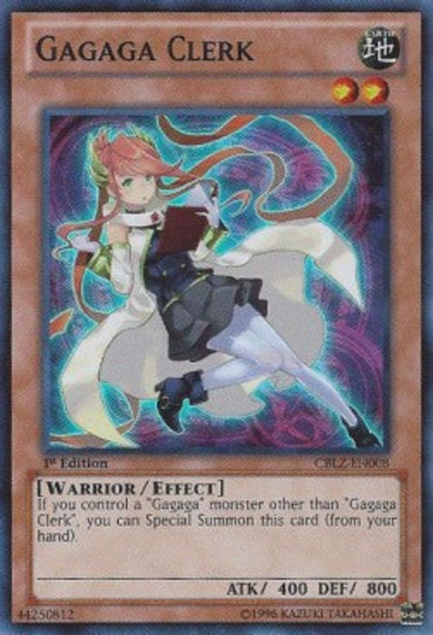 Gagaga Clerk CBLZ-EN008 Super Rare Amerikanisch
