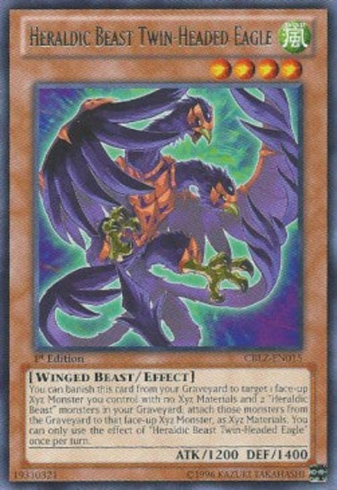 Heraldic Beast Twin-Headed Eagle CBLZ-EN015 Rare Englisch