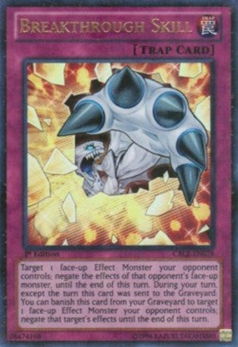 Breakthrough Skill (V.1) CBLZ-EN078 Ultra Rare Englisch