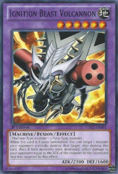 Ignition Beast Volcannon CBLZ-EN091 Common Englisch