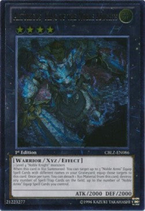 Artorigus, King of the Noble Knights (V.2) CBLZ-FR086 Ultimate Rare Französisch