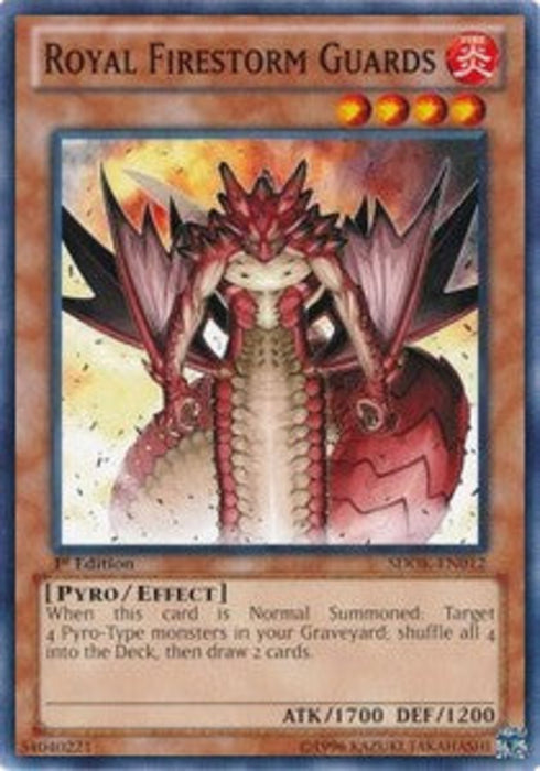 Royal Firestorm Guards SDOK-EN012 Common Englisch