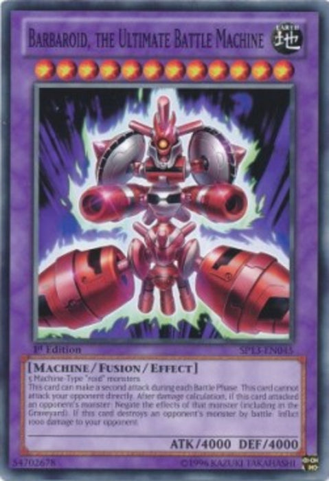 Barbaroid, the Ultimate Battle Machine (V.1) SP13-EN045 Common Englisch