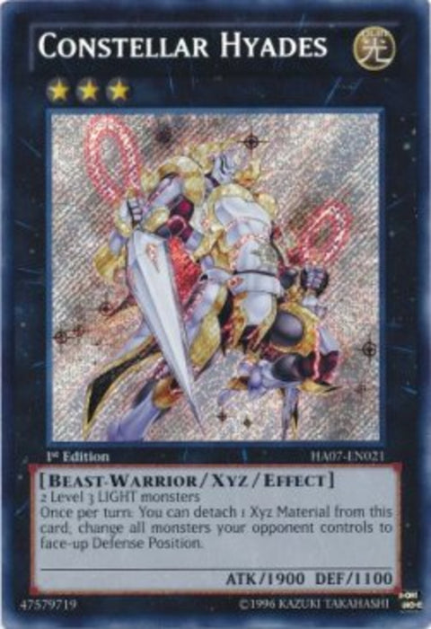 Constellar Hyades HA07-EN021 Secret Rare Englisch