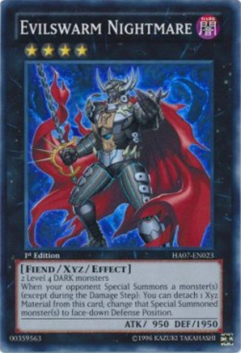 Evilswarm Nightmare HA07-EN023 Super Rare Englisch