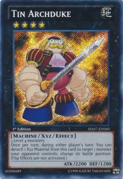 Tin Archduke HA07-EN060 Secret Rare Englisch