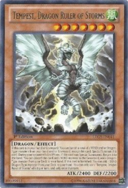 Tempest, Dragon Ruler of Storms LTGY-EN041 Rare Englisch