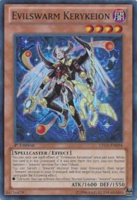 Evilswarm Kerykeion LTGY-EN094 Super Rare Englisch