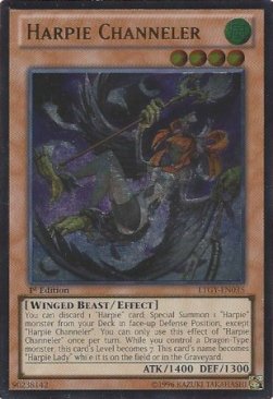 Harpie Channeler (V.2) LTGY-EN035 Ultimate Rare Englisch