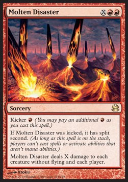 Molten Disaster MMA-123 Rare Englisch