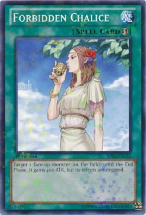Forbidden Chalice (V.2) BP02-EN155 Mosaic Rare Englisch