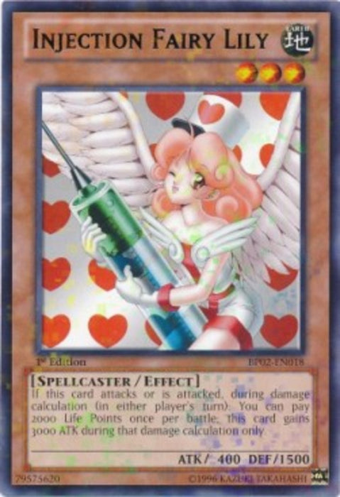 Injection Fairy Lily (V.1) BP02-EN018 Mosaic Rare Englisch