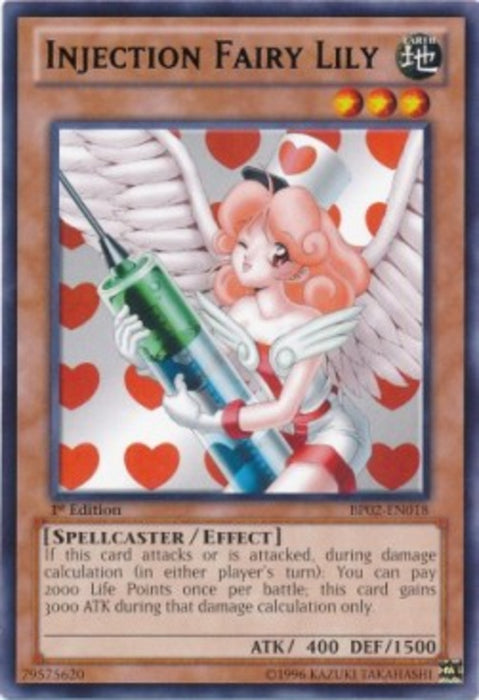Injection Fairy Lily (V.2) BP02-EN018 Rare Englisch