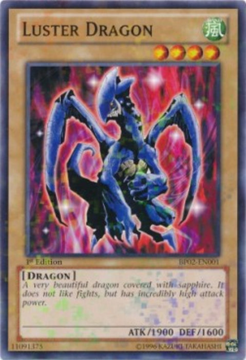Luster Dragon (V.2) BP02-EN001 Mosaic Rare Englisch