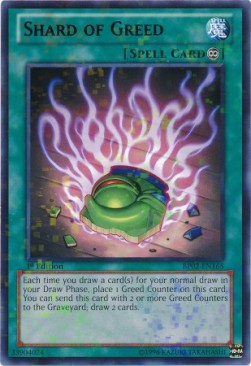 Shard of Greed (V.1) BP02-EN165 Mosaic Rare Englisch