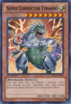 Super Conductor Tyranno (V.2) BP02-EN046 Rare Englisch