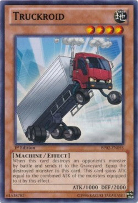 Truckroid (V.2) BP02-EN055 Rare Englisch