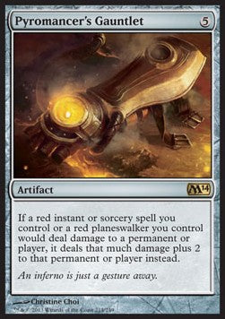 Pyromancer's Gauntlet M14-214 Rare Englisch