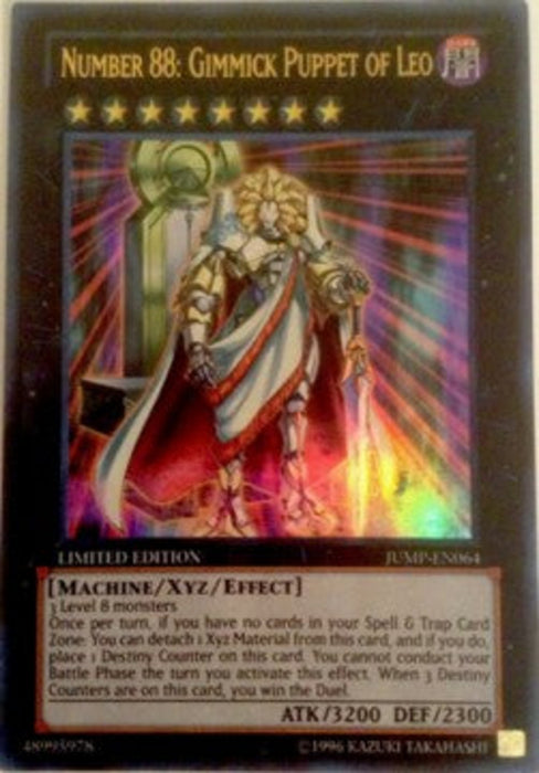 Number 88: Gimmick Puppet of Leo JUMP-EN064 Ultra Rare Englisch