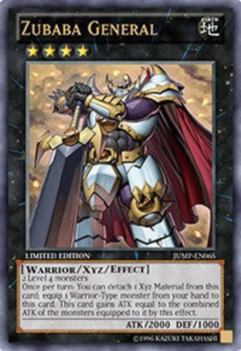 Zubaba General JUMP-EN065 Ultra Rare Englisch