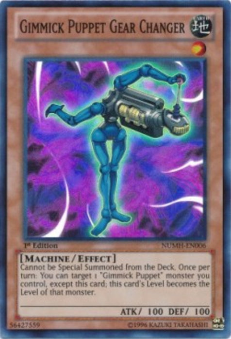 Gimmick Puppet Gear Changer NUMH-EN006 Super Rare Englisch